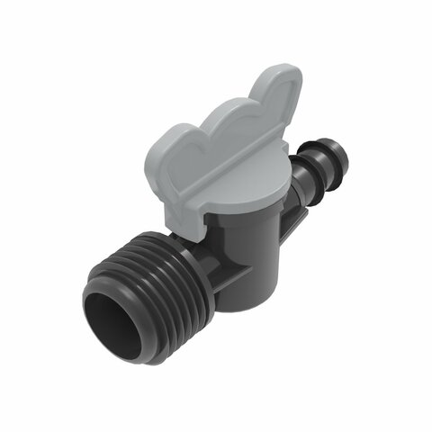 Ventil s konektorem s vnějším závitem HYDRO™ 16 mm (5/8“) / G3/4